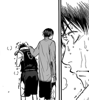 Koganei cries