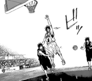 Koganei passes to Izuki
