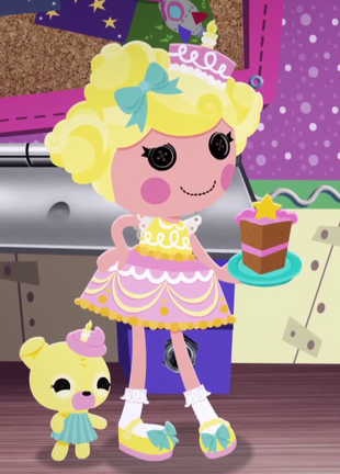 lalaloopsy candle slice o cake coloring pages - photo #9
