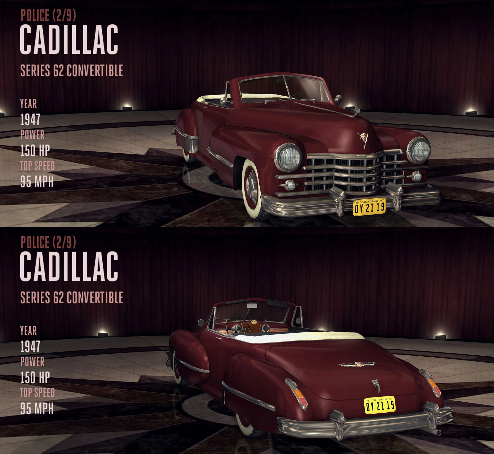 Cadillac Series 62 Convertible L.A. Noire Wiki Fandom powered by Wikia