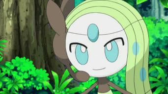 Resultado de imagem para Meloetta Pokemon anime