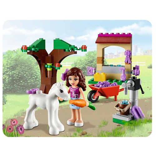 LEGO 41003 Olivia Et Son Bébé Poulain pas cher