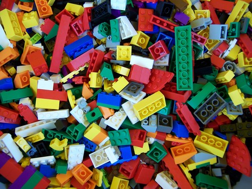 The Lego Bricks.