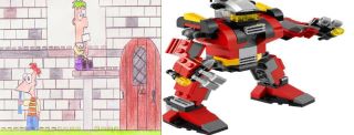 lego phineas a ferb