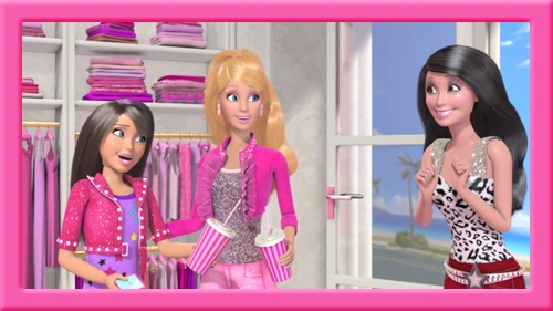 Image result for barbie in a dream house