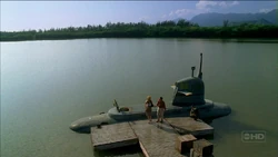 3x16 submarine docked