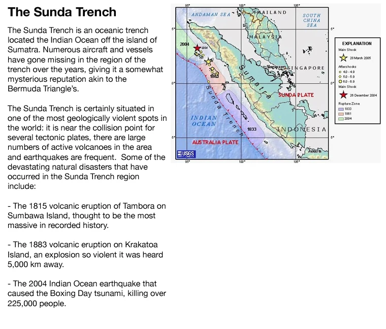 Sunda Trench Lostpedia Fandom powered by Wikia