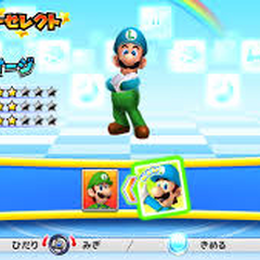 fire mario and ice luigi
