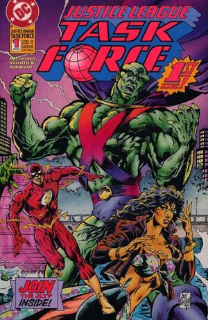 Cover for Justice League Task Force #1 (1993)