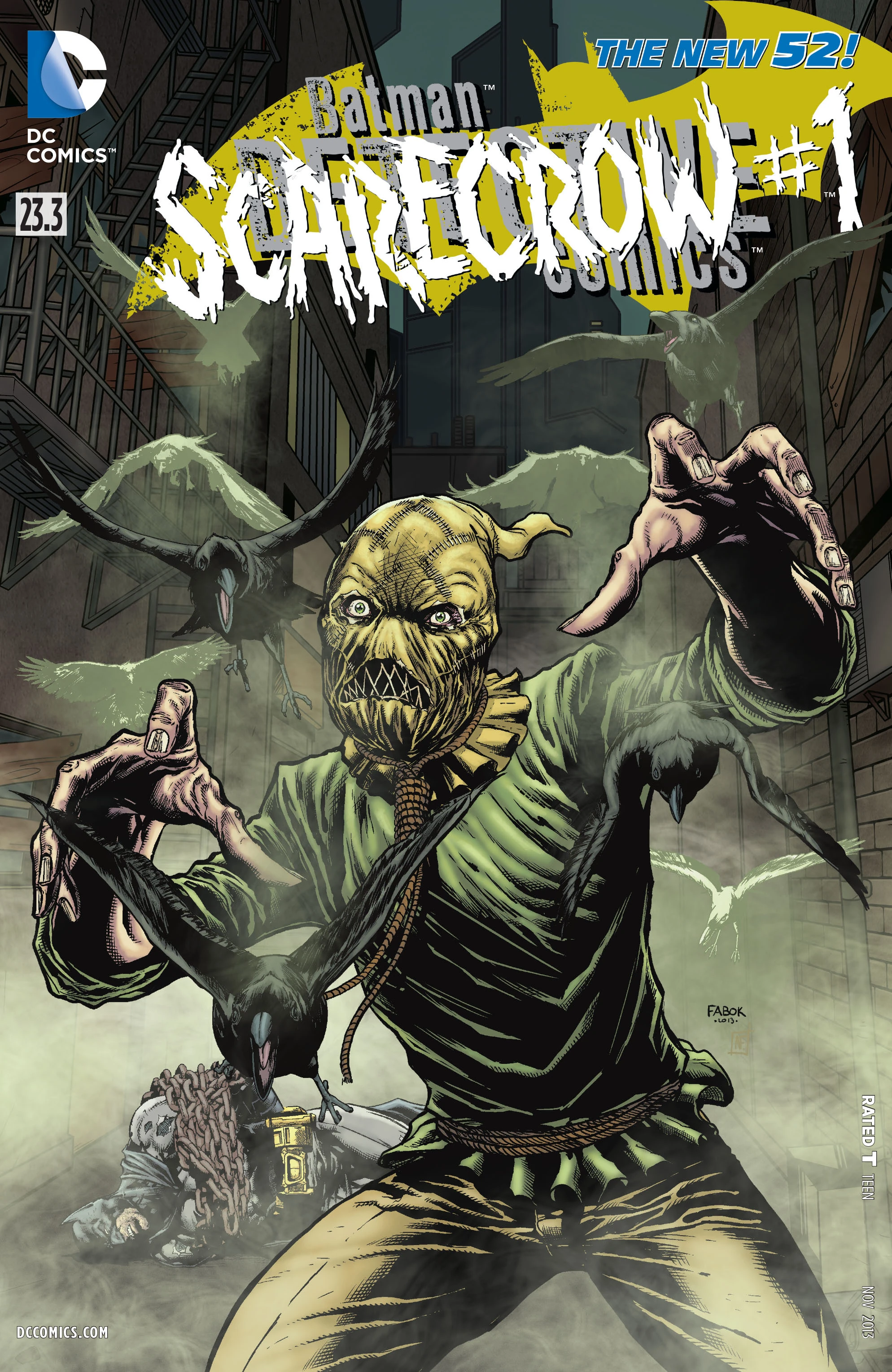 Detective Comics Vol 2 23.3: The Scarecrow | DC Database | FANDOM