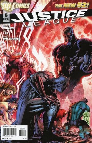 Cover for Justice League #6 (2012)