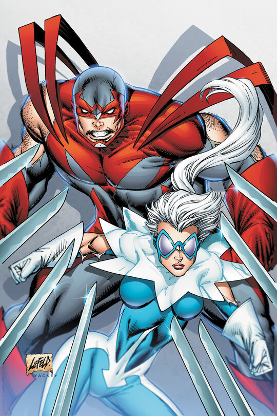 Hawk & Dove versione Liefeld