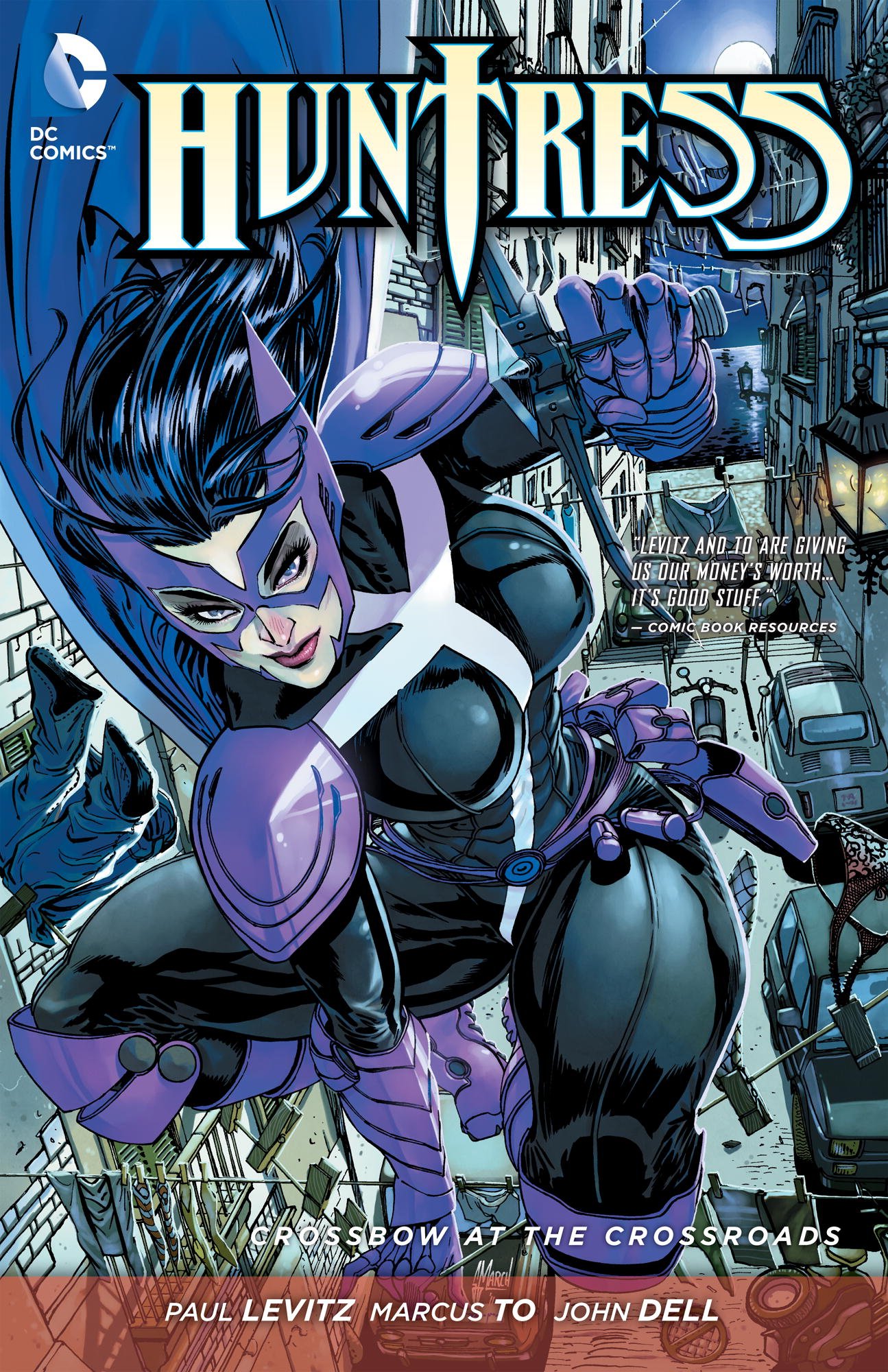 Huntress Crossbow At The Crossroads Collected Dc