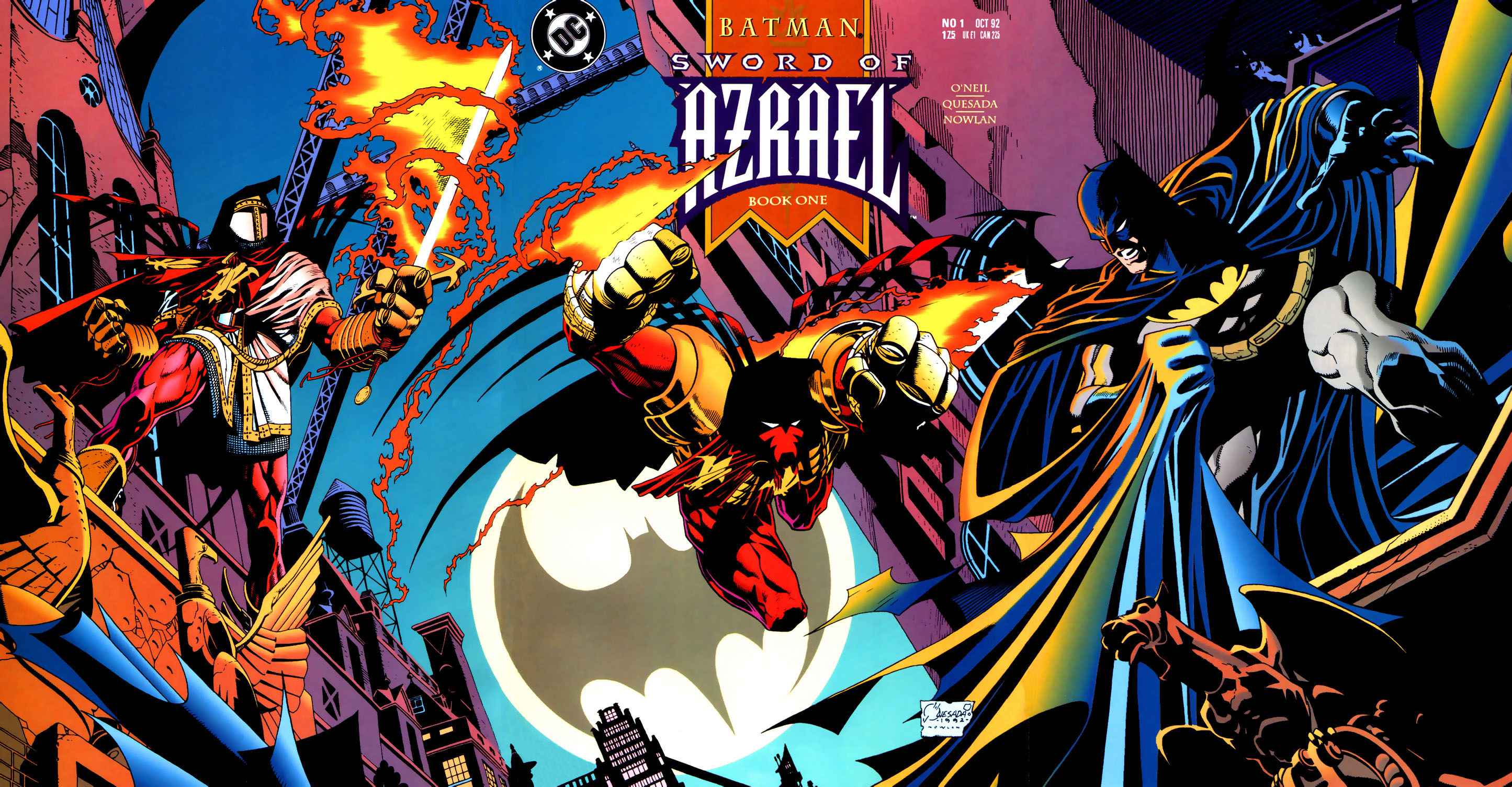 Sword of Azrael 1 Gatefold Cover