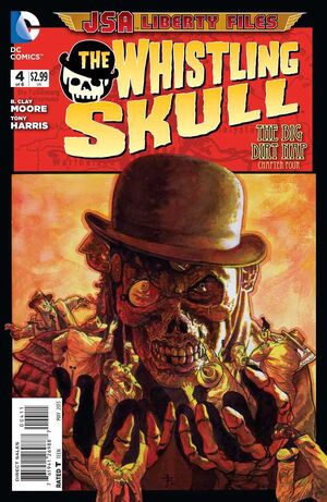 Cover for JSA Liberty Files: The Whistling Skull #4 (2013)