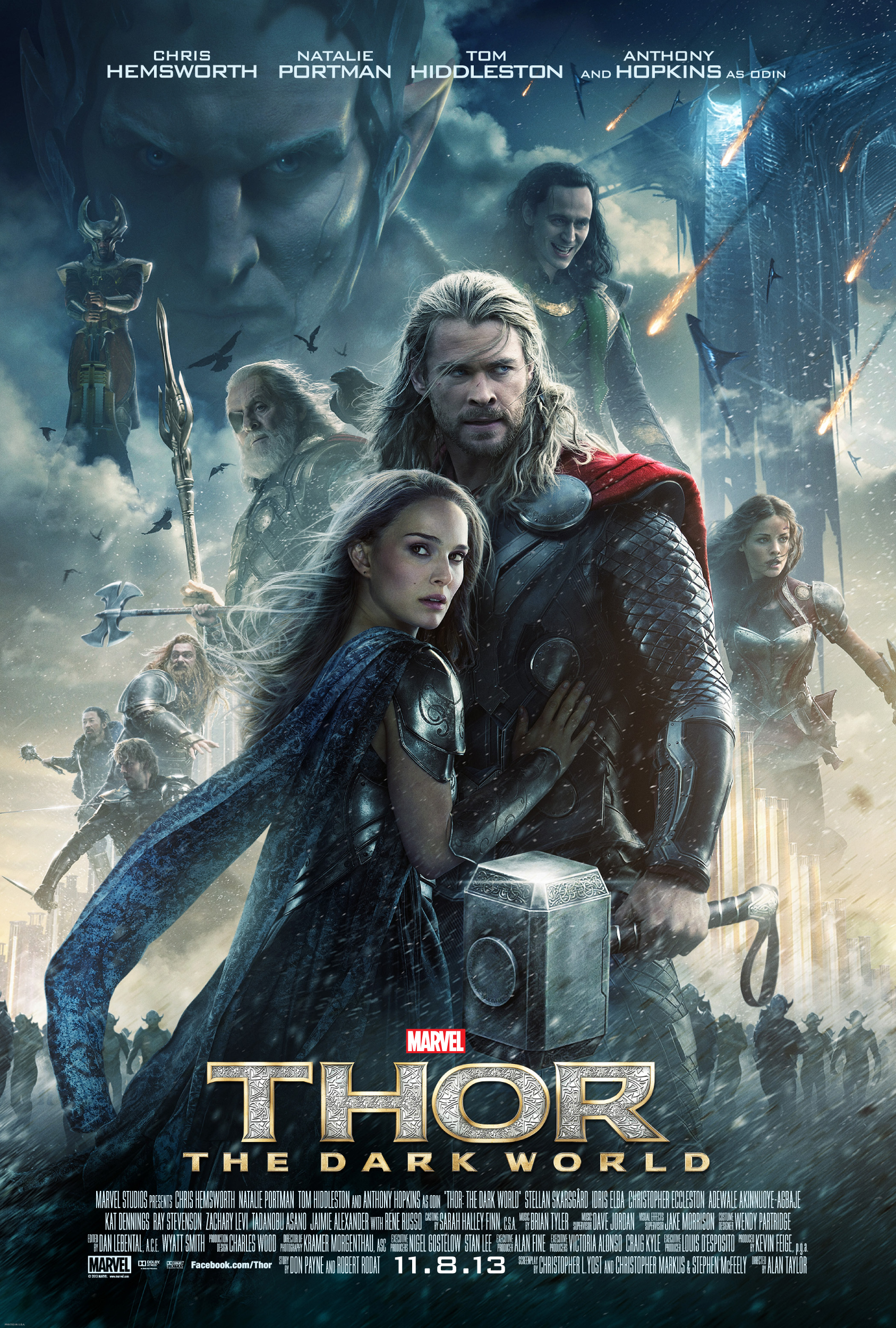 Image result for thor the dark world poster