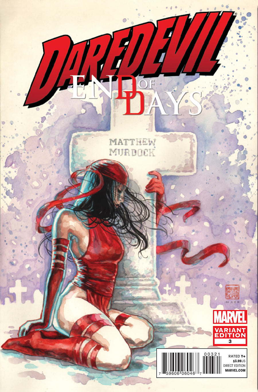  Comic Review:  Daredevil End of Days #1