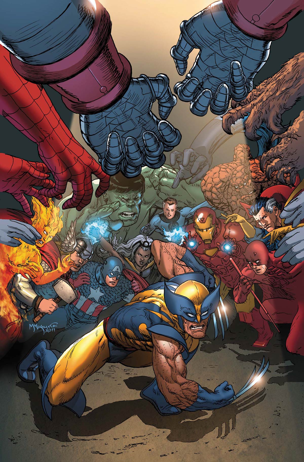 Wolverine Kills Marvel Universe Marvel Universe vs Wolverine