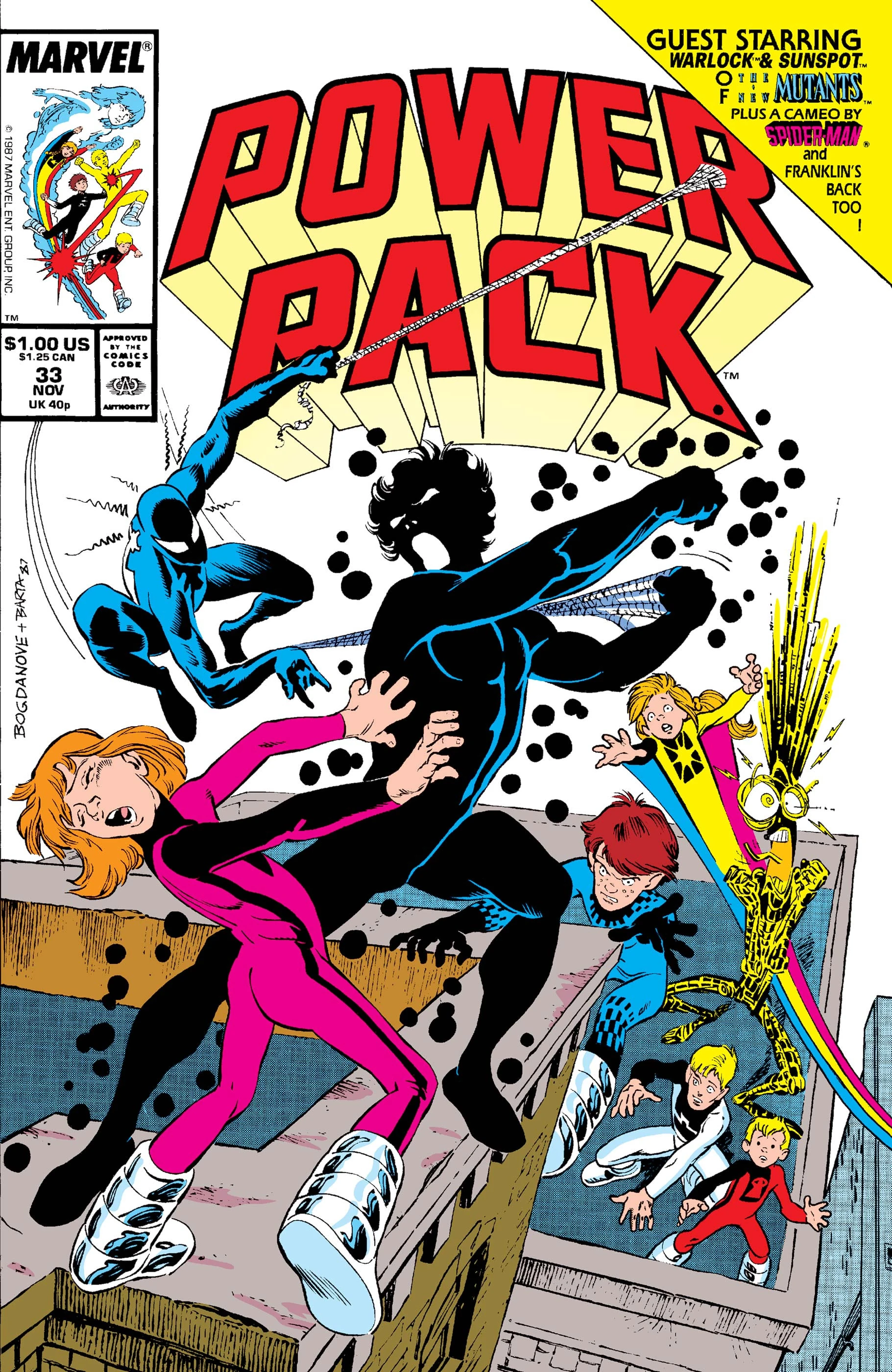 Power Pack Vol 1 33 Marvel Database Fandom powered by Wikia
