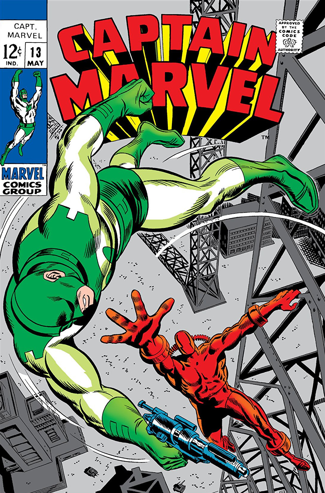 Captain Marvel Vol 1 13 | Marvel Database | FANDOM powered by Wikia