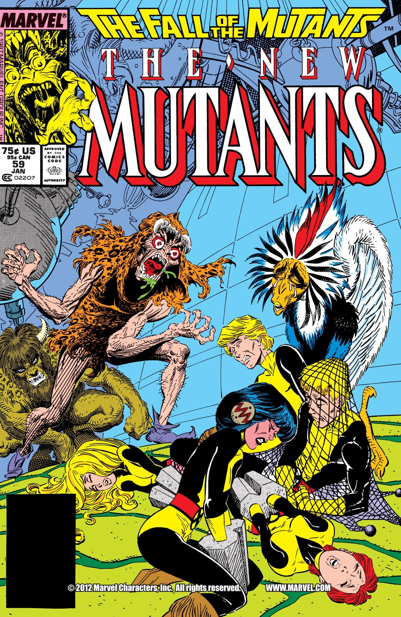 New Mutants Vol 1 59 Marvel Database FANDOM powered by Wikia