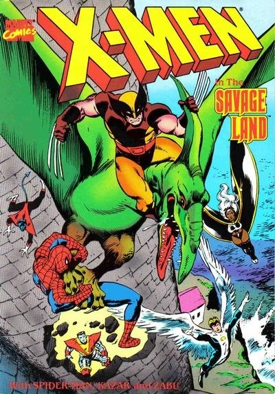 XMen in the Savage Land TPB Vol 1 1 Marvel Database Fandom powered