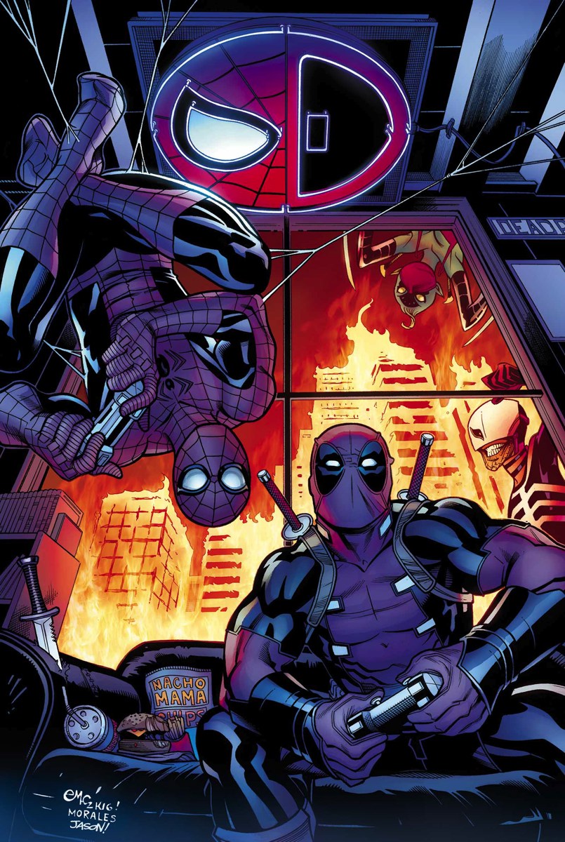 Image result for spider-man deadpool 10 cover