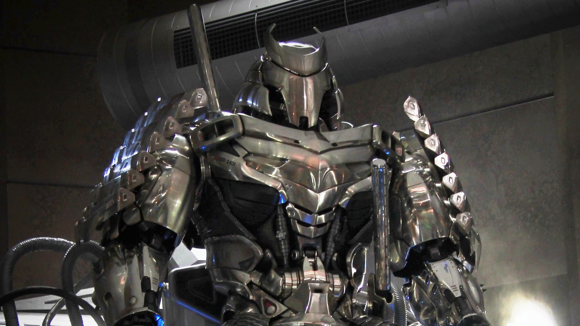 iron studios silver samurai
