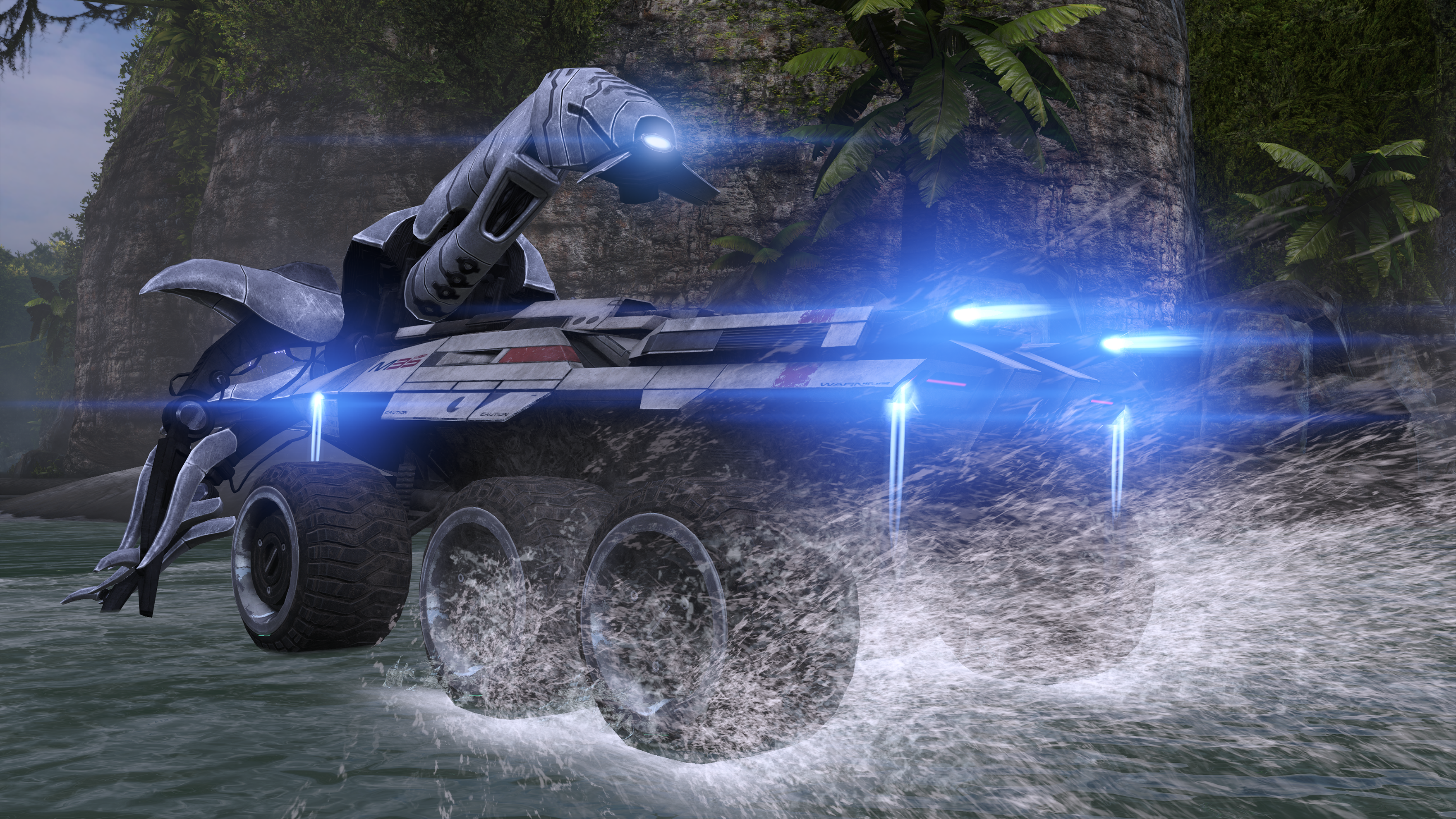 Image - Virmire - mako + colossus.png Mass Effect Wiki Fandom powered by Wikia