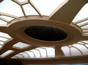 Galaxy class bridge glass dome