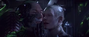 Locutus of Borg and Borg Queen