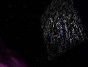 Damaged Borg Cube