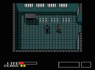 Solid Snake and Greyfox - Outer Heaven Prison