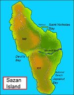 Sazan-island-map-english