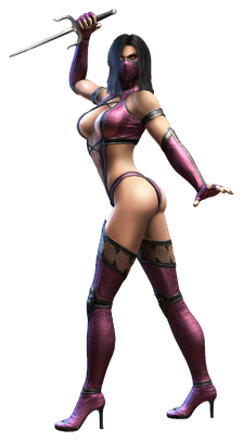 Mileena Official Render transparent