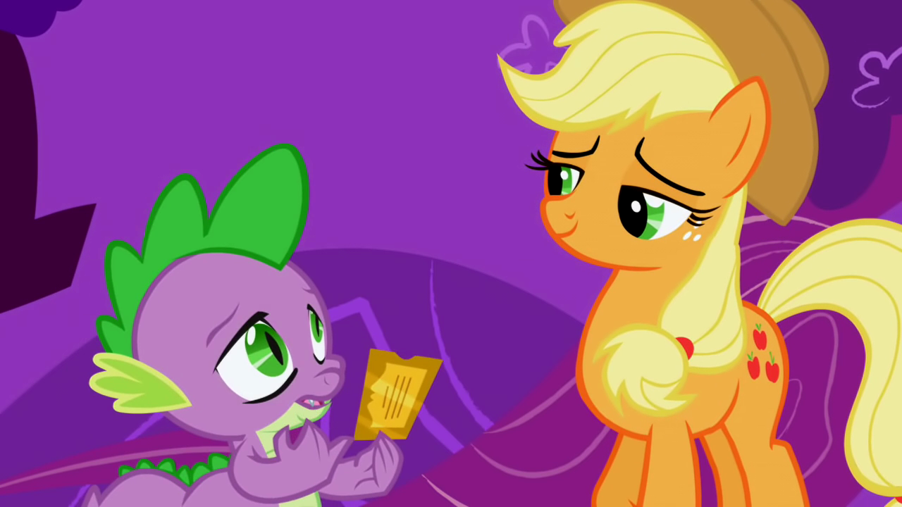 spike and applejack hentai