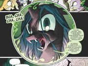 Komiks z królową Chrysalis