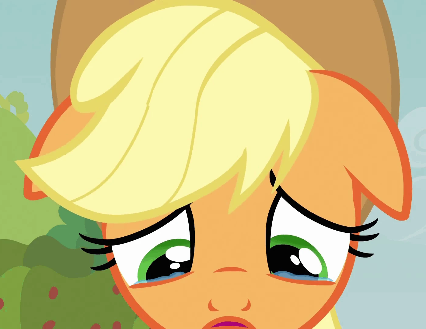 Archivo190189 safe applejack animated crying spoilers03e08 apple