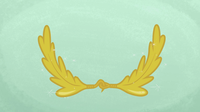 File:Rainbow Dash's wreath S1E14.png