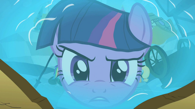 File:Twilight in Applejack's reflection S2E1.png