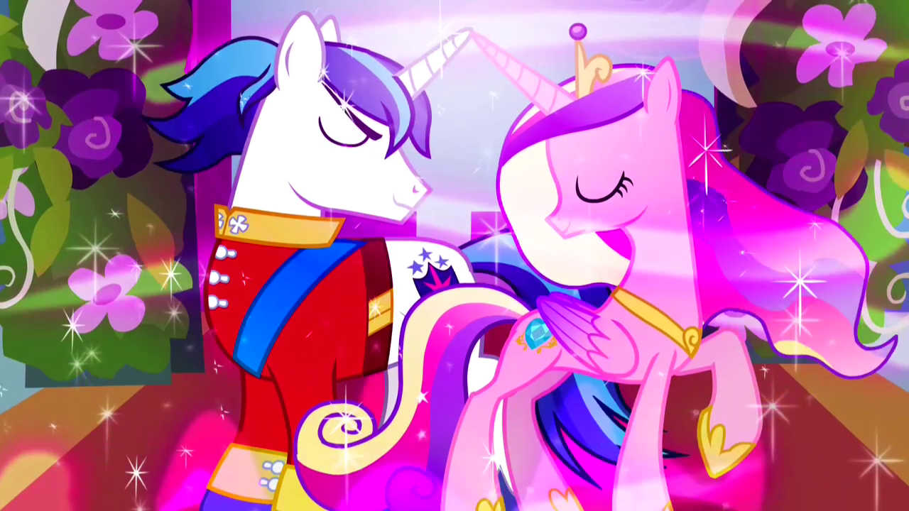 Image result for my little pony cadence and shining armor