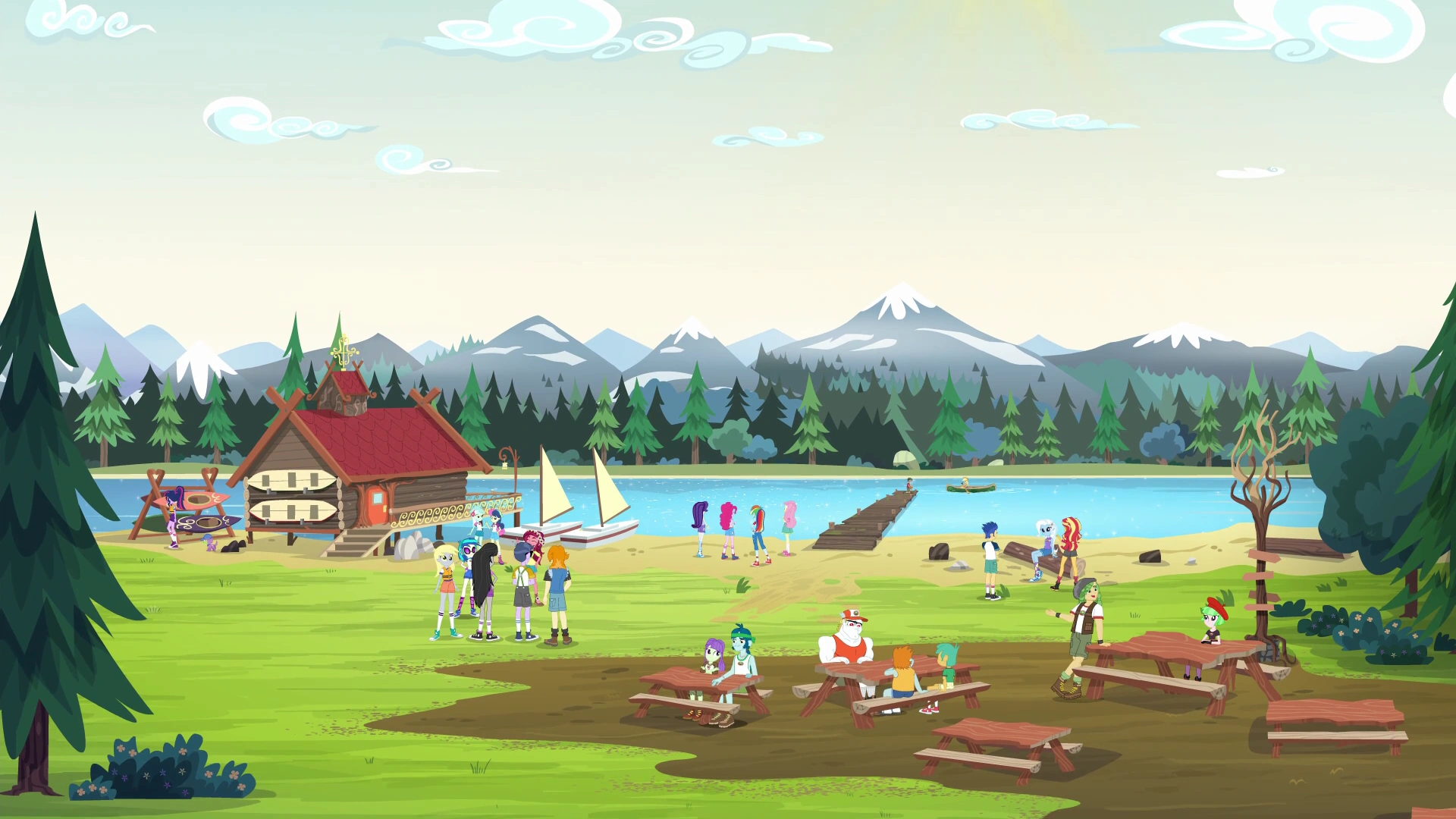 Image Camp Everfree waterfront EG4.png My Little Pony Friendship is