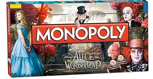 Resultado de imagen de monopoly alice in wonderland