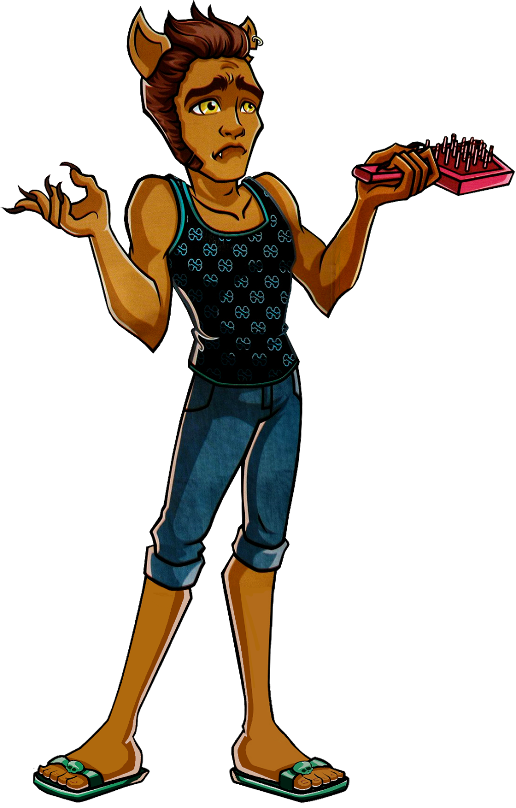 Image - Profile art - Music Festival Clawd Wolf 2.png | Monster High ...