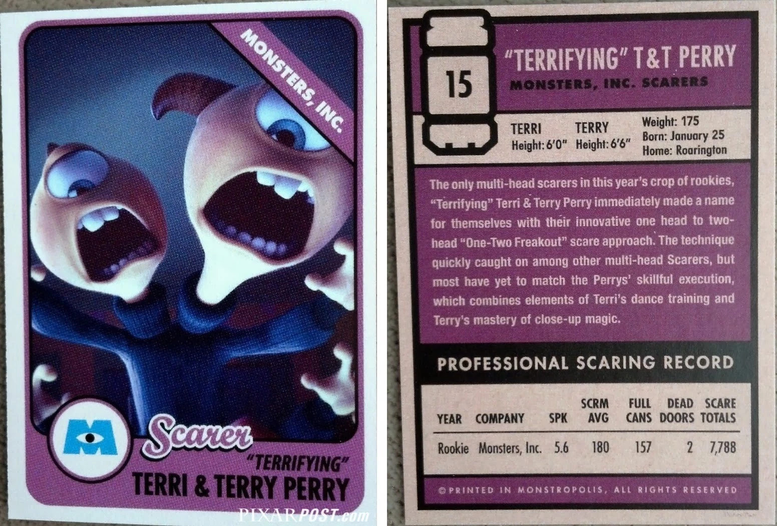 Image 15 Terry and Terri Perry.jpg Monsters, Inc. Wiki Fandom powered by Wikia
