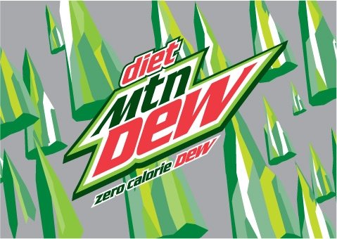 New Diet Mountain Dew Bottles