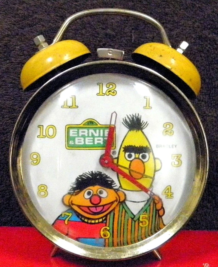 Sesame Street alarm clocks (Bradley Time) Muppet Wiki FANDOM