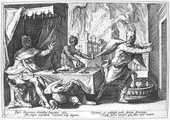 300px-Lycaon turned into wolf-Goltzius-1589