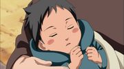 Sasuke quando era bebê