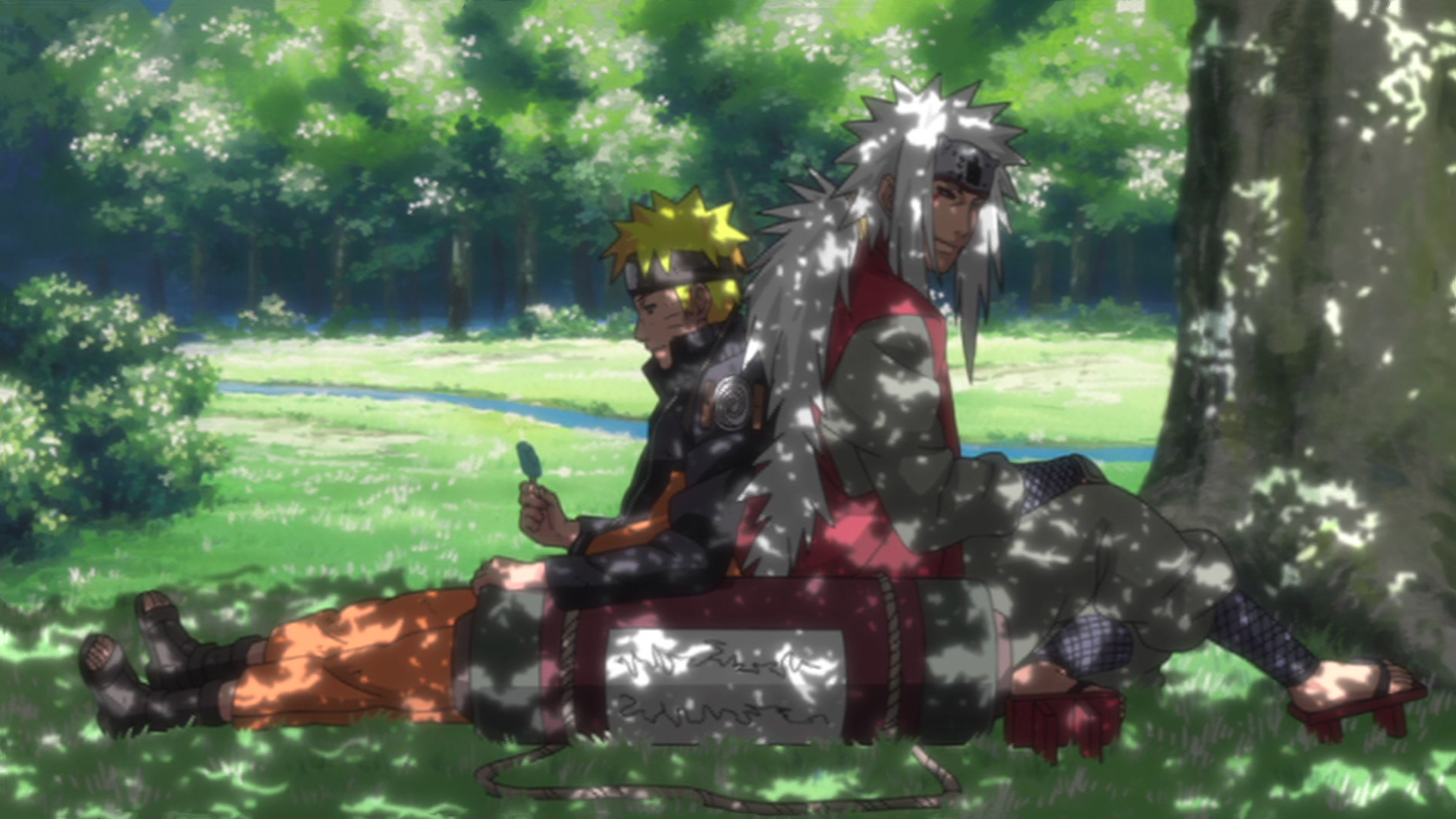 Naruto rencontre jiraya